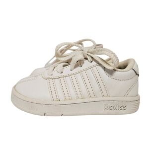 K-Swiss Classic Pro Low-Top White Sneakers Toddler's Size 5 Medium